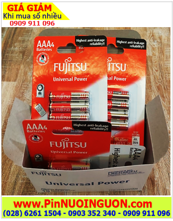 COMBO 1HỘP 10vỉ =40viên Pin AAA 1.5v Alkaline Fujitsu LR03-FU-W chính hãng _Giá 419.000đ/HỘP 40viên